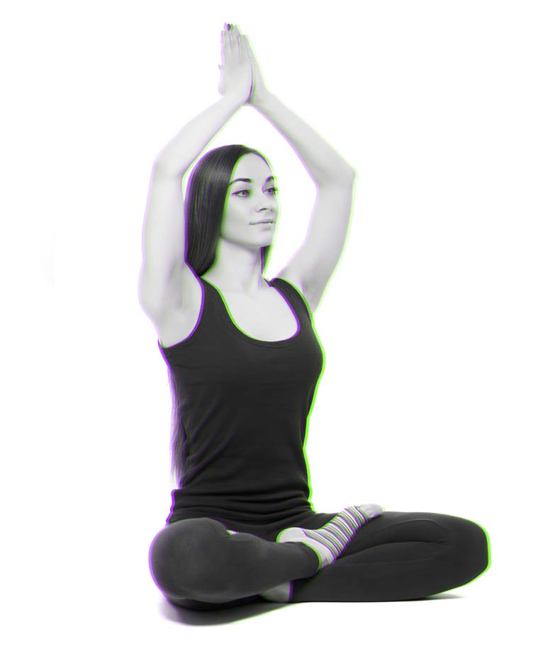 Lucid Dreaming: Woman-Yoga-AI